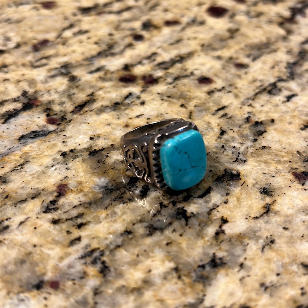 Sterling silver and turquoise Silpada Ring